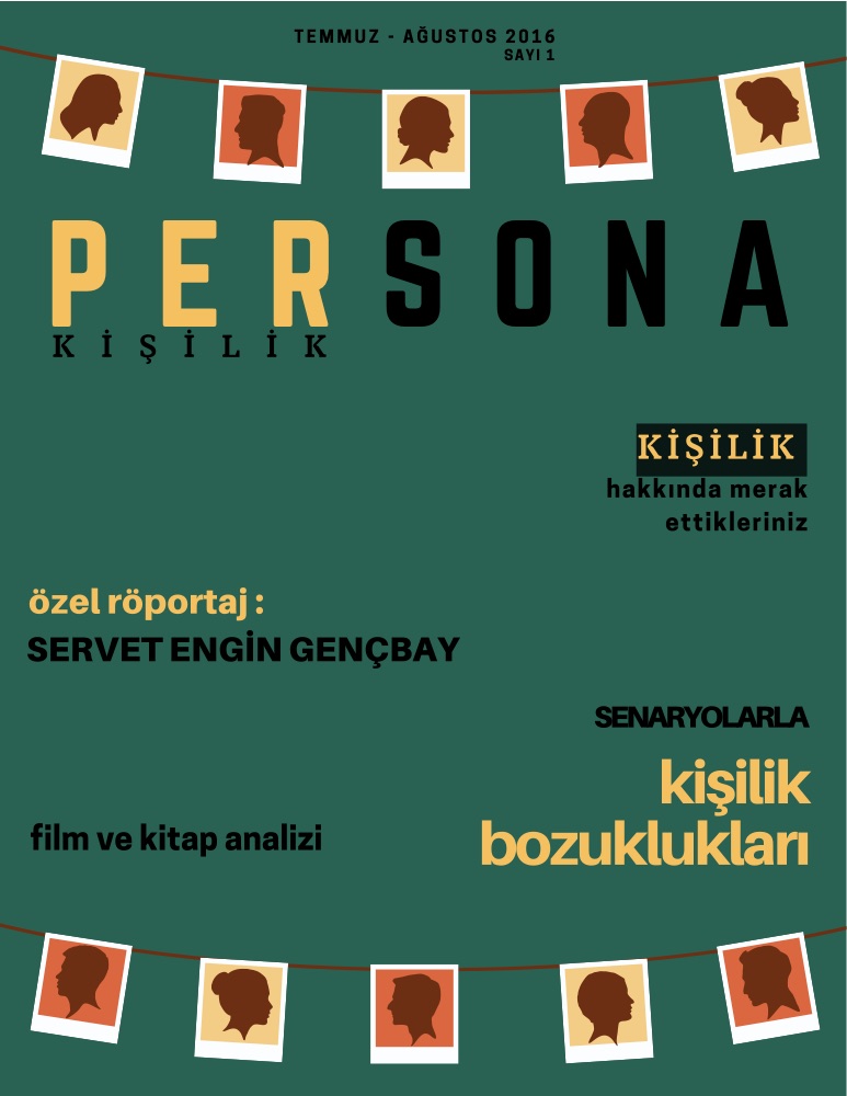 Persona · Sayı 1 · Kişilik