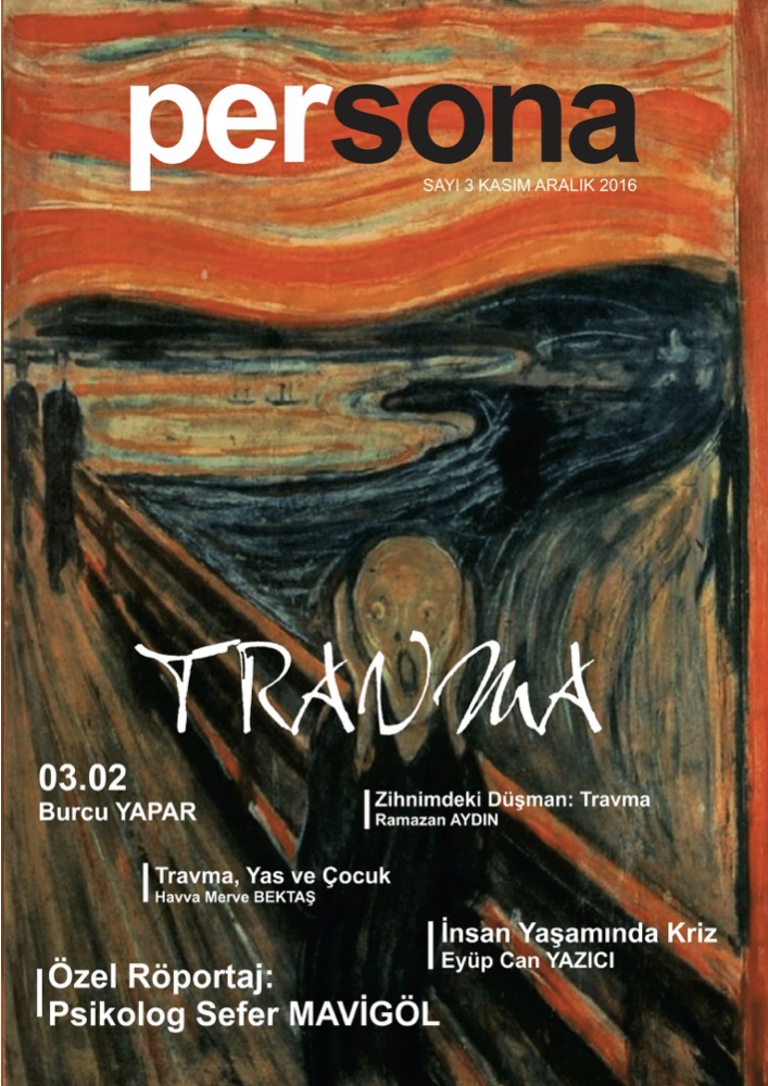 Persona · Sayı 3 · Travma